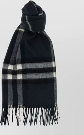 Burberry cashmere check scarf