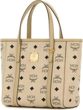 MCM Womens Printed Canvas Mini Tony Handbag I8 Borse A Mano Bag