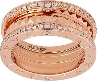 Bulgari B.Zero1 Rock Two-Band Ring, Size 55