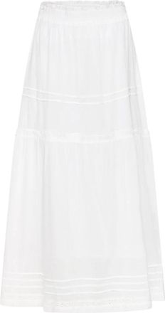 Ichi Ixlacey Rok - Dames - Midirokken - Wit - L - Rokken