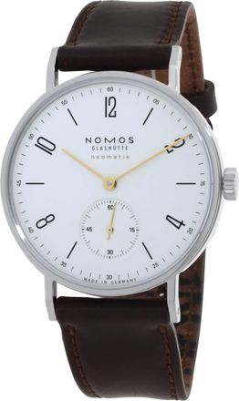 NOMOS Glash&uuml;tte Tangente Neomatik Dore Automatic White Dial Watch 192