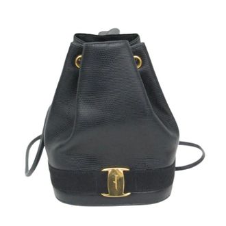 Ferragamo Mochila Vara Pre-owned - Pre-owned - Mujer - Azul - ONE SIZE