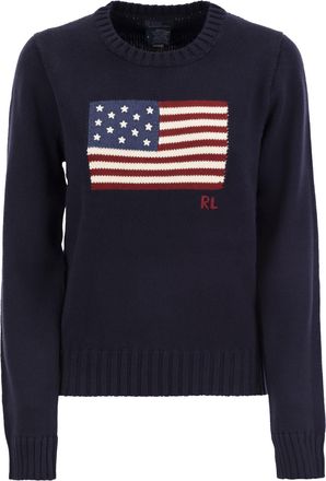 Polo Ralph Lauren katoenjersey met vlag