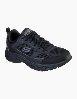 Skechers Mens Oak Canyon Verketta Mens Trainers - Black - Size: 10