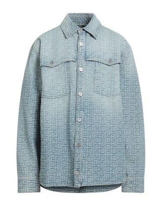 Balmain TOPWEAR - Denim shirts on YOOX.COM