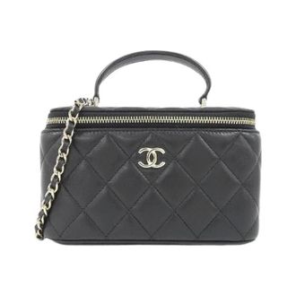 Chanel Pre-owned Leren Schoudertas - Dames - Pre-owned - Zwart - Maat: ONE Size