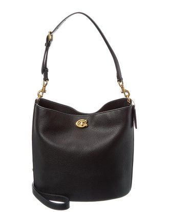 Coach Willow Soft Leather Bucket Bag