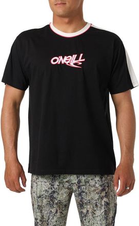 O'Neill Wave Cult Logo T-Shirt in Black at Nordstrom, Size Xx-Large