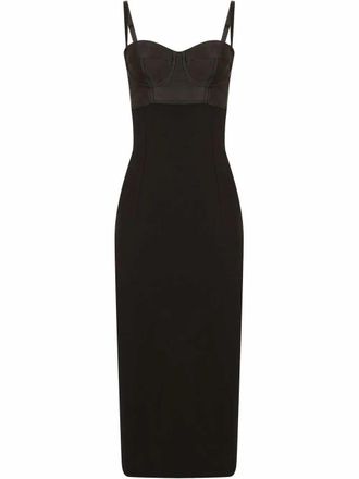 Dolce & Gabbana Midi Dress With Cut-Out Detail