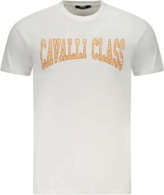 Cavalli Hombre, Camisetas, Blanco, Talla: XL