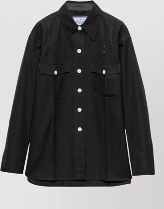 Prada long-sleeve fitted jacket