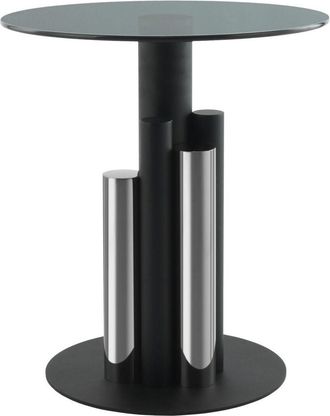 Alpha Collection Beistelltisch Lake - Silber/Grau