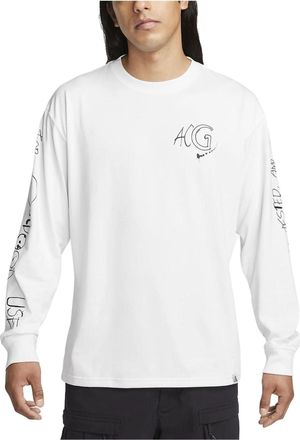 Nike x ACG Long-Sleeve Logo T-Shirt White FJ2135-121