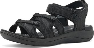 Clarks Mira Madi Womens Shoes Black Textile : 7.5 B - Medium