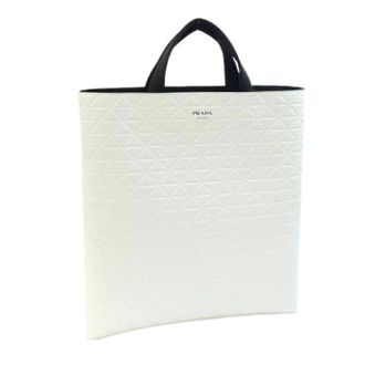 Prada Pre-owned Vintage Tote Bag - Heren - Vintage Shopper - Wit - ONE Size - Leer - Vintage
