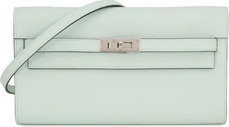 Herm&egrave;s Kelly Epsom Leather Chain/Shoulder Wallet (Pre-Owned)