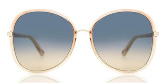 Chloé CH0030S 004 Mens Sunglasses Clear Size 60