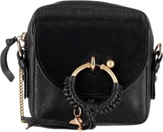 Chlo&eacute; Pre-owned Cross Body Bags, female, Black, Size: ONE SIZE Pre-owned Leather Shoulder Bag