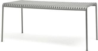 HAY Palissade Tisch, rechteckig, 170 x 90 cm, hellgrau