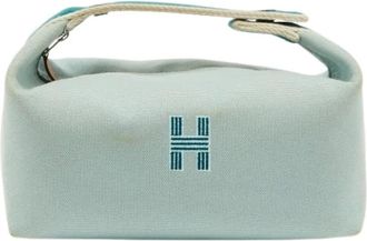 Herm&egrave;s Pre-owned Bride A Brac Case - Dames - Pre-owned - Blauw - Maat: ONE Size