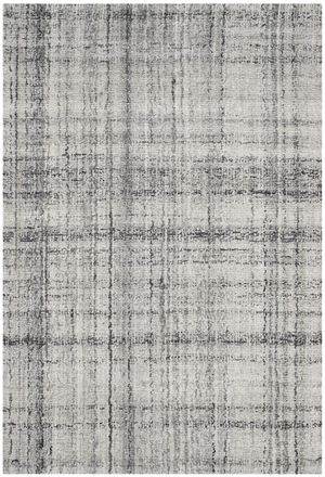 Safavieh Alfombra viscosa/poli&eacute;ster/lana grigio/nero 122 x 183 cm