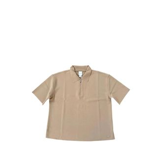 Calvin Klein Polo Shirts, female, Beige, Size: XS T-shirt Calvin Klein