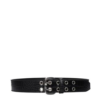 Tom Ford Croc Stadium T Belt - - Accessories - Uomo - Nero - ONE SIZE