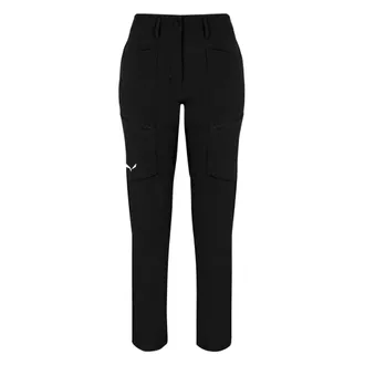Salewa Outdoor Trousers, female, Black, Size: L Puez DST Cargo Pants