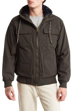 Hawke & Co Cotton 4-Pocket Hooded Jacket in Loden at Nordstrom Rack, Size Medium