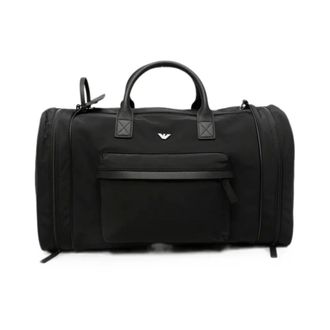 Emporio Armani Heren, Tassen, Zwart, Maat: ONE Size