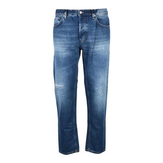 Dondup Brighton Jeans - Heren - Jeans - Blauw - Maat: W38 Katoen