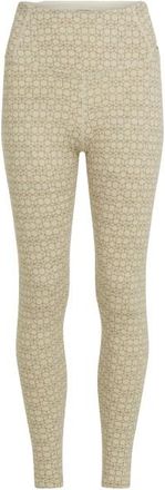Icebreaker Merino 260 Oasis Leggings Alpine Geo Merinounterw&auml;sche f&uuml;r Damen | beige