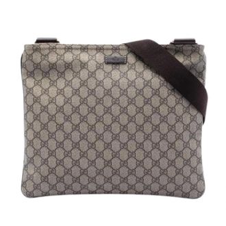 Gucci Pre-owned Cross Body Bags, unisex, Beige, Size: ONE SIZE Pre-owned Vintage Crossbody Bag