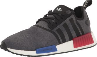 adidas Originals Mens NMD_R1 Sneaker, Black/Semi Lucid Blue/Glory Red, 11.5