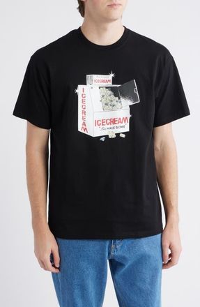 Icecream Freezer Graphic T-Shirt in Black at Nordstrom, Size Xx-Large