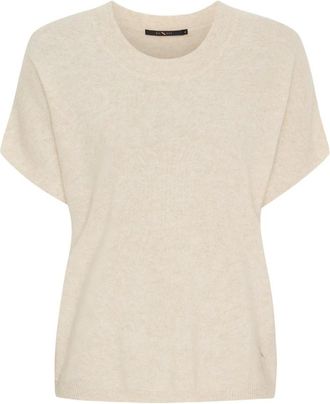 BTF-CPH Jersey de cuello redondo - Knitwear - Mujer - Beige - XS