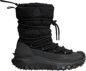 Moncler Moncler Trailgrip Apr&egrave;s High Boots, Women, Black, Size: 39,5