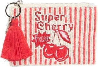 Collection XIIX Beaded Super Cherry Coin Purse in Red at Nordstrom Rack