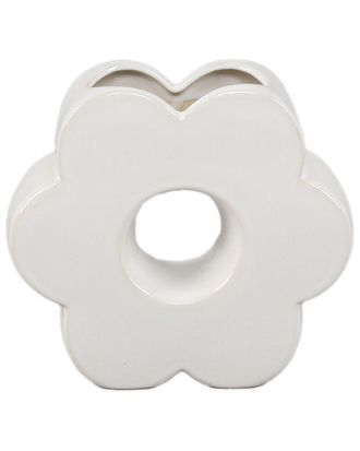 Flora Bunda 7in Ceramic Flower Vase