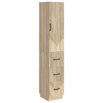 vidaXL Juego De Armarios 2 Uds. 33 X 34,5 X 87 Cm Madera De Ingenier&iacute;a Vidaxl