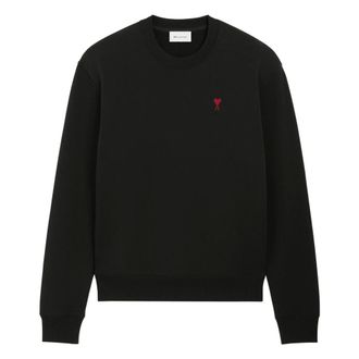 Ami Sweatshirts, female, Black, Size: M Quota De Coeur Sweatshirt