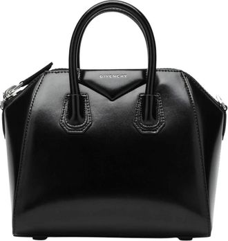 Givenchy Antigona NV Mini Bag - Dames - Handtassen - Zwart - ONE Size - Leer - Tassen