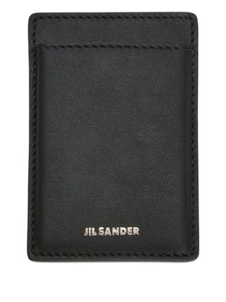 Jil Sander Portacarte con logo - Nero
