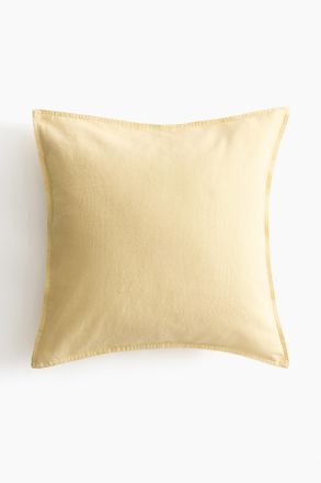 H&M Kissenh&uuml;lle aus Leinenmix - Yellow