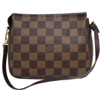 Louis Vuitton Brown Ebene Damier Canvas Pouch (Pre-Owned)