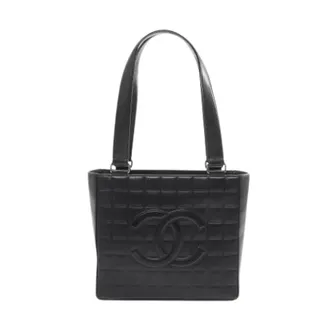 Chanel Pre-owned Tote Bags, female, Black, Size: ONE SIZE Pre-owned Vintage Tote Bag