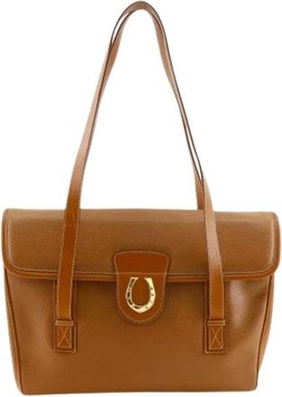 Gucci Pre-owned Shoulder Bags, female, Brown, Size: ONE SIZE Pre-owned Vintage Shoulder Bag