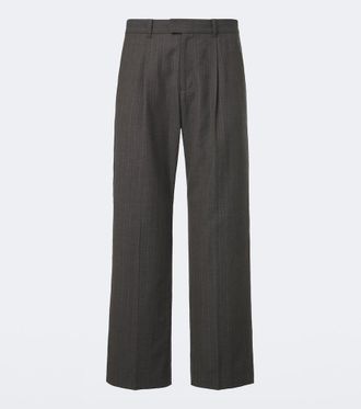 Our Legacy Slack wool and cotton wide-leg pants