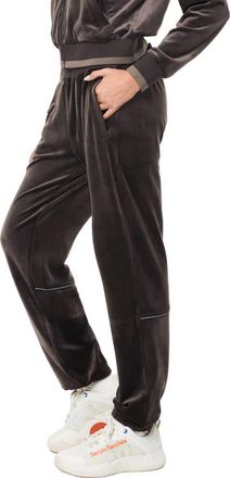 Sergio Tacchini Leta Velour Pant in Mulch at Nordstrom, Size Xx-Large