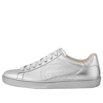 Gucci (WMNS) Gucci Ace Metallic Silver 663168-B8B20-8106
